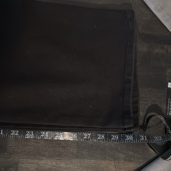 Judy Blue Black Dad Jean Straight Leg Crossover Waist Size 13/31 NWT - Picture 9 of 9